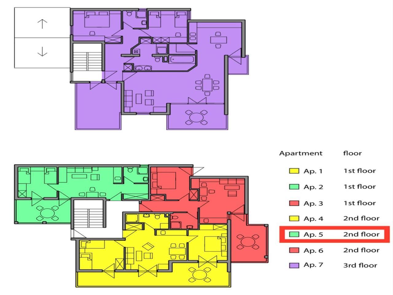 Beach Penthouse Diamond Омиш Номер фото