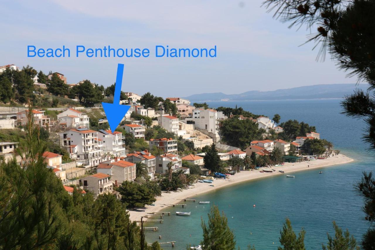 Beach Penthouse Diamond Омиш Номер фото
